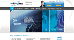 Desktop Screenshot of mediamovers.com.au